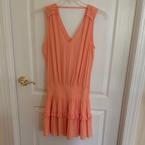 Ramy Brook Light Orange Mini Dress